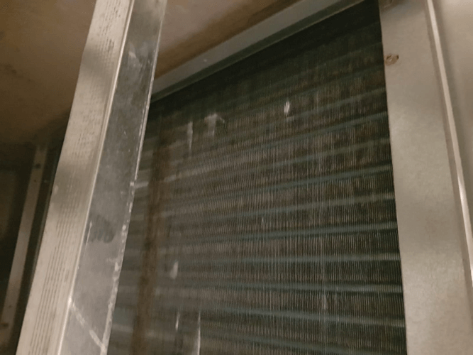 מזגן מיני מרכזי לאחר טיפול